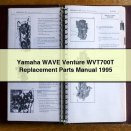Yamaha WAVE Venture WVT700T Replacement Parts Manual 1995