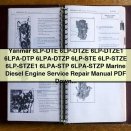 Yanmar 6LP-DTE Marine Diesel Engine Service Repair Manual