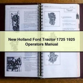 New Holland Ford Traktoren 1725/1925 Bedienungsanleitung