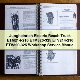 Jungheinrich Electric Reach Truck ETM214-216 ETM320-325 ETV214-216 ETV320-325 Workshop Service Manual PDF Download