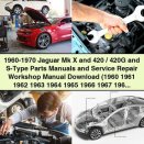1960-1970 Jaguar Mk X, 420/420G, and S-Type Parts and Service Repair Manual