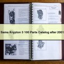 Same Krypton 3 100 Parts Catalog after 2001