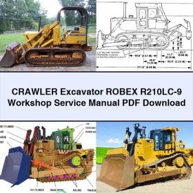 Crawler Excavator ROBEX R210LC-9 Workshop Service Repair Manual