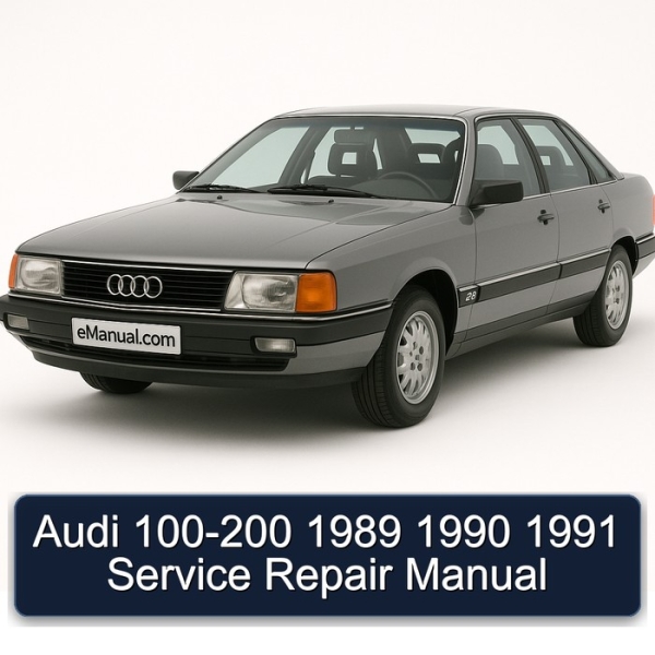 Audi 100-200 1989 1990 1991 Service Repair Manual