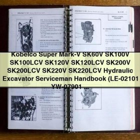 Kobelco Hydraulic Excavator Serviceman Handbook