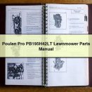 Poulan Pro PB195H42LT Lawnmower Parts Manual