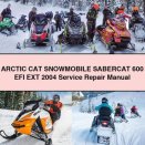 ARCTIC CAT Snowmobile SABERCAT 600 EFI EXT 2004 Service Repair Manual