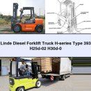 Linde Diesel Forklift Truck H-series Type 393 H25d-02 H30d-0