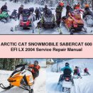 ARCTIC CAT Snowmobile SABERCAT 600 EFI LX 2004 Service Repair Manual