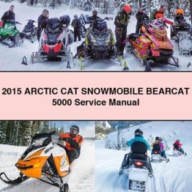 2015 Arctic CAT Snowmobile BEARCAT 5000 Service Repair Manual