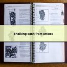 chalking cash from artices