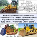 Kobelco SK235SR Series Crawler Excavator Service Repair Manual