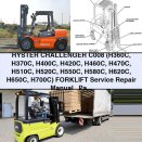 HYSTER CHALLENGER C008 (H360C-H700C) Forklift Service Repair Manual + Parts Manual