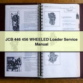 JCB 446 456 WHEELED Loader Service Repair Manual