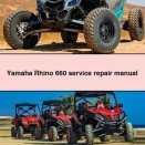 Yamaha Rhino 660 Service Repair Manual