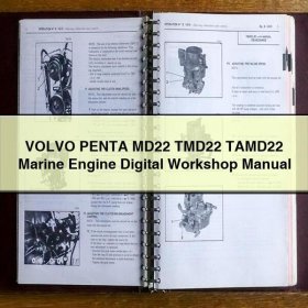 VOLVO PENTA MD22 TMD22 TAMD22 Marine Engine Digital Workshop Manual