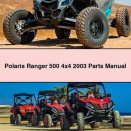 Polaris Ranger 500 4x4 2003 Parts Manual