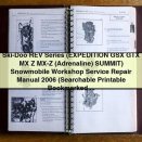 Ski-Doo REV Series Snowmobile Workshop Service Repair Manual 2006