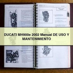 DUCATI MH900e 2002 Manual DE USO Y MANTENIMIENTO