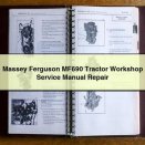 Massey Ferguson MF690 Tractor Workshop Service Manual Repair PDF Download