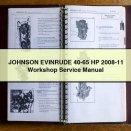 JOHNSON EVINRUDE 40-65 HP 2008-11 Workshop Service Repair Manual