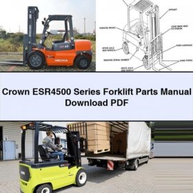 Stapler Ersatzteil-Handbuch Crown ESR4500 Serie (PDF)