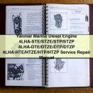 Yanmar Marine Diesel Engine 4LHA-STE/STZE/STP/STZP Series Service Repair Manual PDF