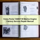 Volvo Penta TAMD71B Marine Engine Factory Service Repair Manual