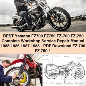 Best Yamaha FZ700 FZ750 FZ-700 FZ-750 Complete Workshop Service Repair Manual 1985 1986 1987 1988-PDF FZ 700 FZ 750