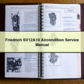 Friedrich SV12A10 Aircondition Service Repair Manual