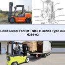 Linde Diesel Forklift Truck H-series Type 393 H25d-02