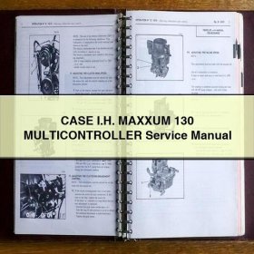 CASE IH Maxxum 130 Multicontroller Reparaturhandbuch