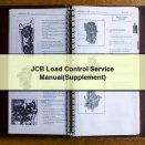 JCB Load Control Service Repair Manual(Supplement)