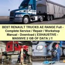 Best RENAULT TruckS AE RANGE Full-Complete Service/Repair/Workshop Manual- ( EXHAUSTIVE-MASSIVE 2 GB Of Data )