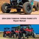 2004-2006 Yamaha YXR660 RHINO UTV Repair Manual