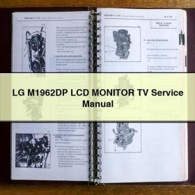 LG M1962DP LCD MONITOR TV Service Repair Manual