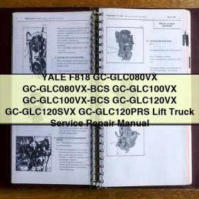 Yale Gabelstapler Service- und Reparaturhandbuch F818