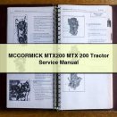 MCCORMICK MTX200 MTX 200 Tractor Service Manual PDF Download
