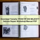 Yamaha YP250 YP 250 MAJESTY Service Repair Workshop Manual