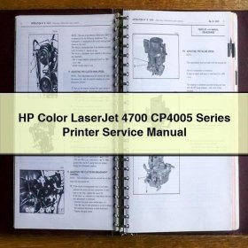 HP Color LaserJet 4700 CP4005 Series Printer Service Repair Manual