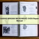 SAISHO MW2000 MICROWAVE OVEN Repair Manual