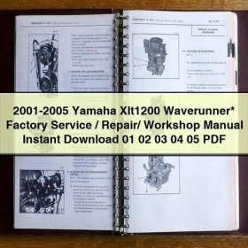 2001-2005 Yamaha Xlt1200 Waverunner Factory Service/Repair/ Workshop Manual 01 02 03 04 05