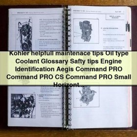Kohler Aegis Command PRO Engine Manual