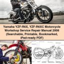 Yamaha YZF-R6X YZF-R6XC Motorcycle Workshop Service Repair Manual 2008 (Searchable Bookmarked iPad-ready)