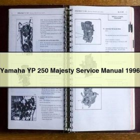Yamaha YP 250 Majesty Service Repair Manual 1996