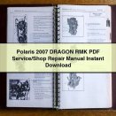 Polaris 2007 DRAGON RMK Service/Shop Repair Manual