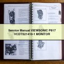 Service Repair Manual VIEWSONIC P817 VCDTS21410-1 MONITOR