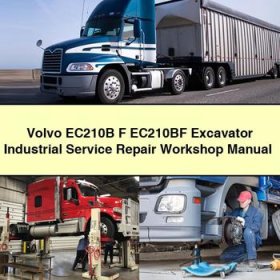 Volvo EC210B F EC210BF Excavator Industrial Service Repair Workshop Manual