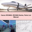 Canon iRC6800 iRC5800 Series Parts List Manual PDF Download
