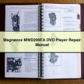 Magnavox MWD200FA DVD Player Repair Manual